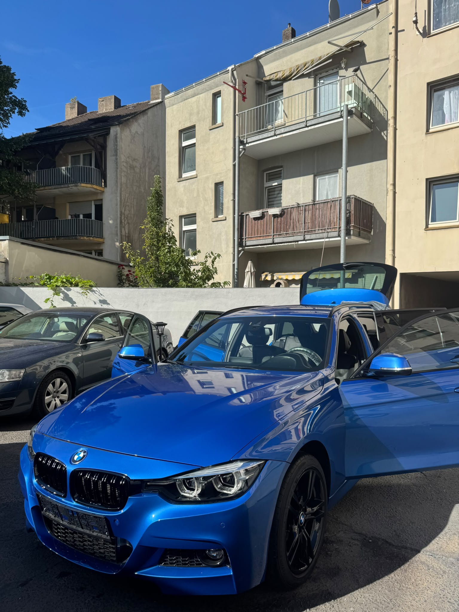 Fahrzeug vor der Aufbereitung